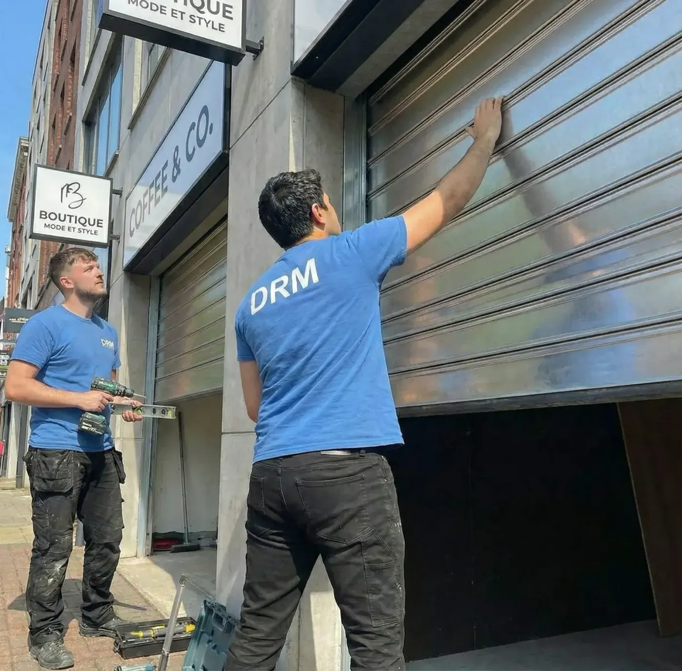 Fabrication de rideau métallique sur mesure au Blanc-Mesnil