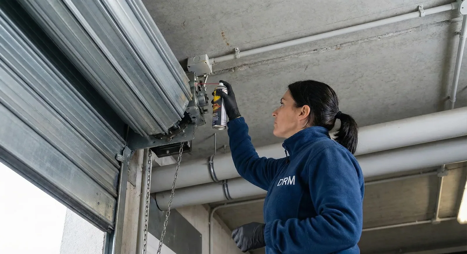 Entretien et maintenance de rideau métallique au Blanc-Mesnil