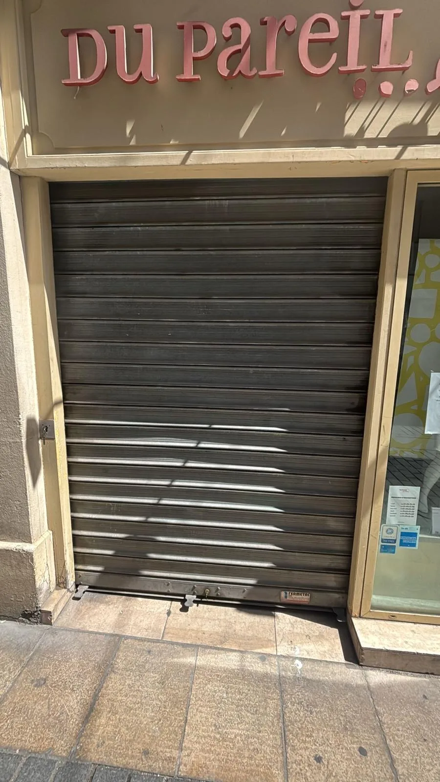 Installation et pose de rideau métallique au Blanc-Mesnil